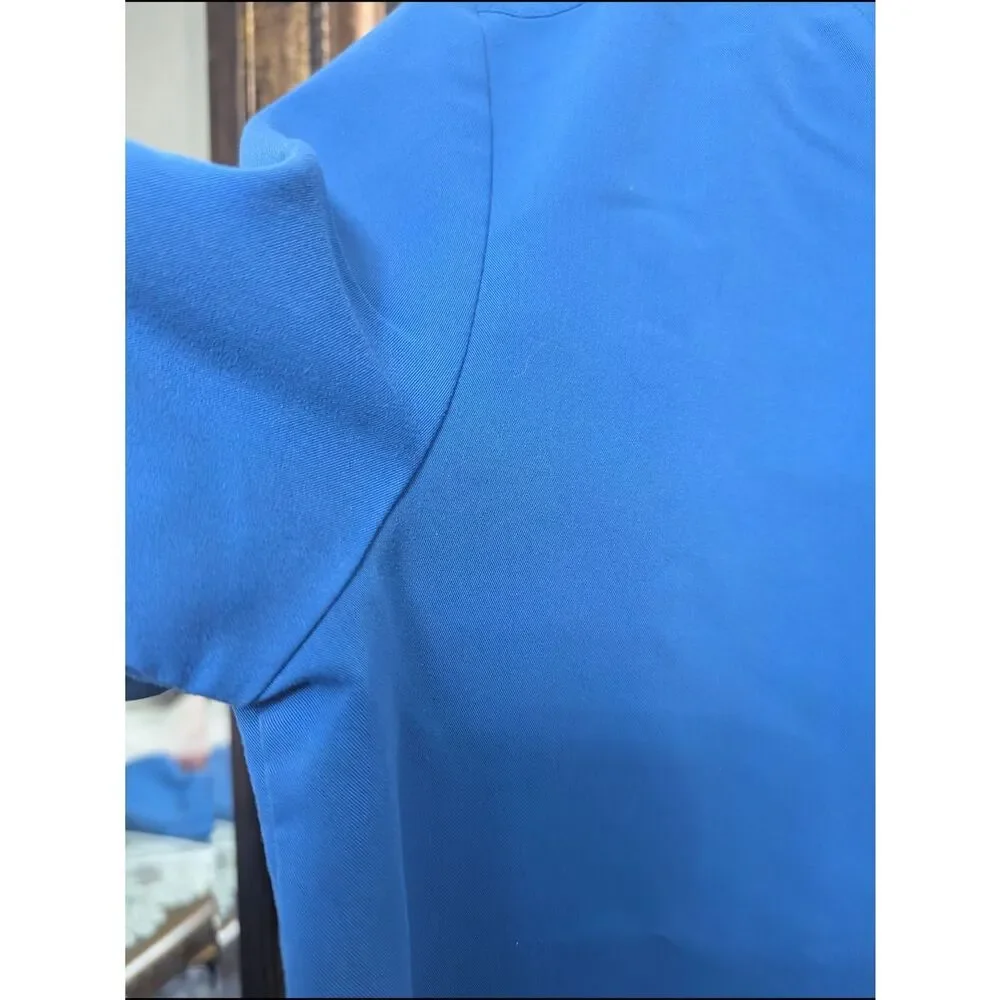 FIGS Royal Blue Scrub Set - Top & Pants Size Medium
